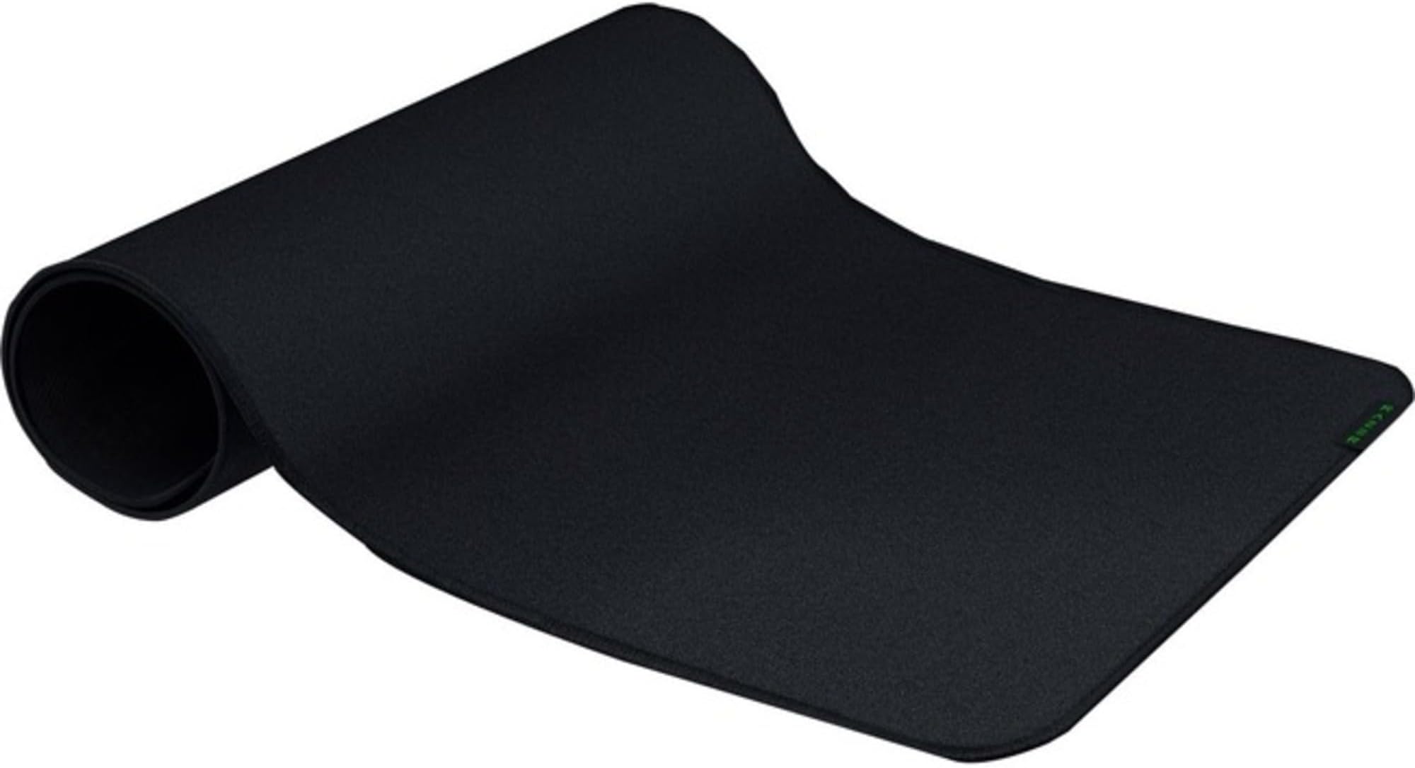 Strider Hybrid Mouse Mat with a Soft Base & Smooth Glide: Firm Gliding Surface - Anti-Slip Base - Rollable & Portable - Anti-Fraying Stitched Edges - Water-Resistant - XXLarge