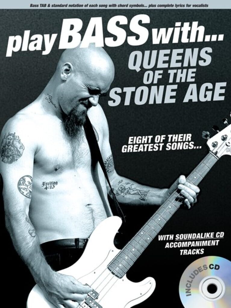 Play Bass With... Queens Of The Stone Age Btab Book/Cd Paperback – 9 July 2007