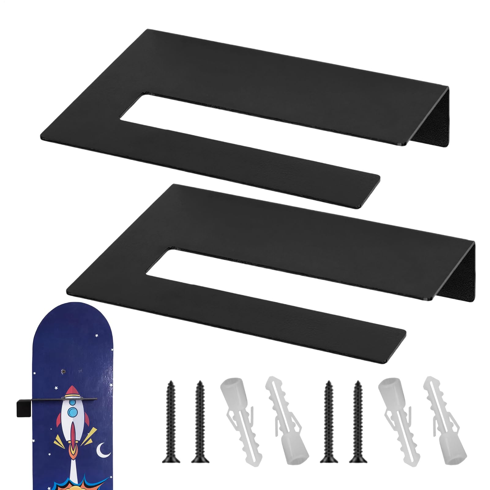 Cintre de skateboard suspendu : évitez les chutes de votre longboard avec ce support réutilisable