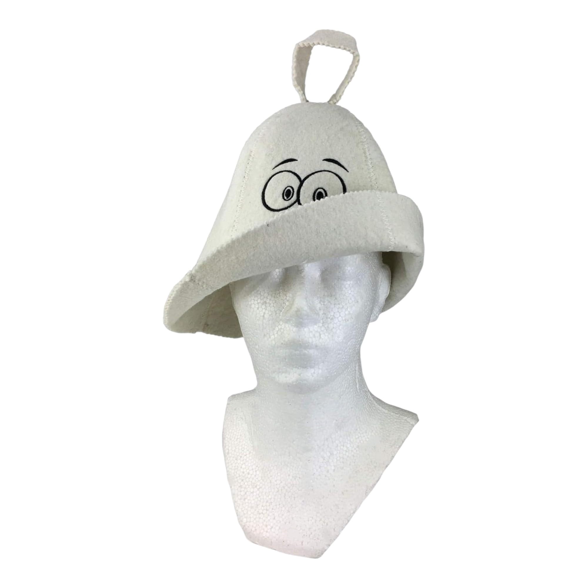 Chapeau de Sauna en Feutre 100% Coton GMMH