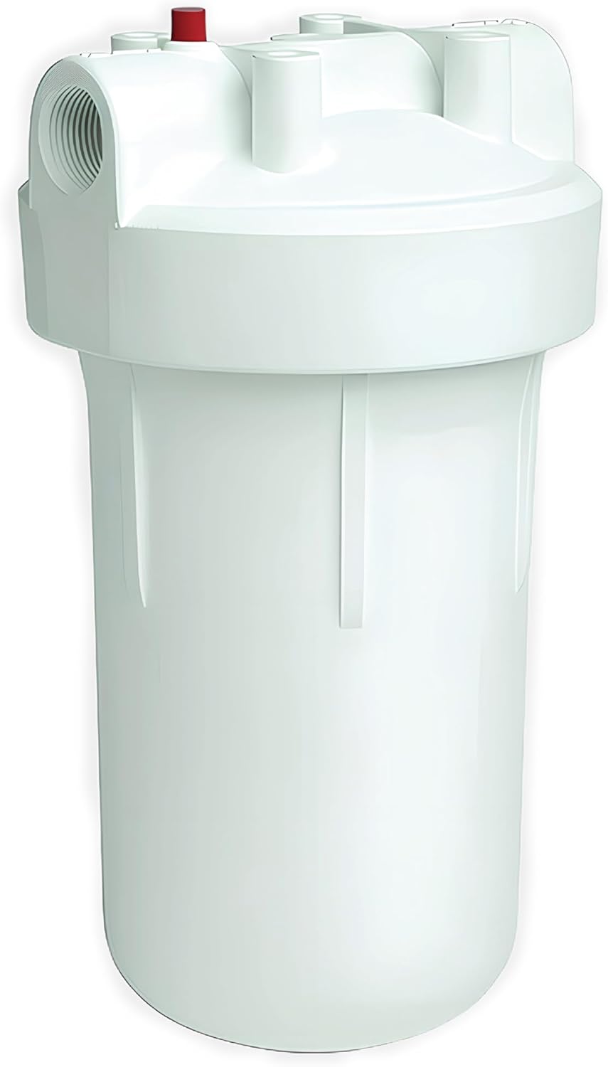 EcoPure EPWO4 Universal Large Capacity Whole House Water Filter Housing - NSF Certified - Premium Filtration System - Built to Last