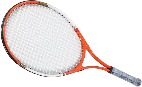 Miniatura 3 de Raqueta de tenis, raqueta de tenis con bolsa de raqueta de 27 pulgadas de aleación de aluminio de nailon recreativo raqueta de tenis para