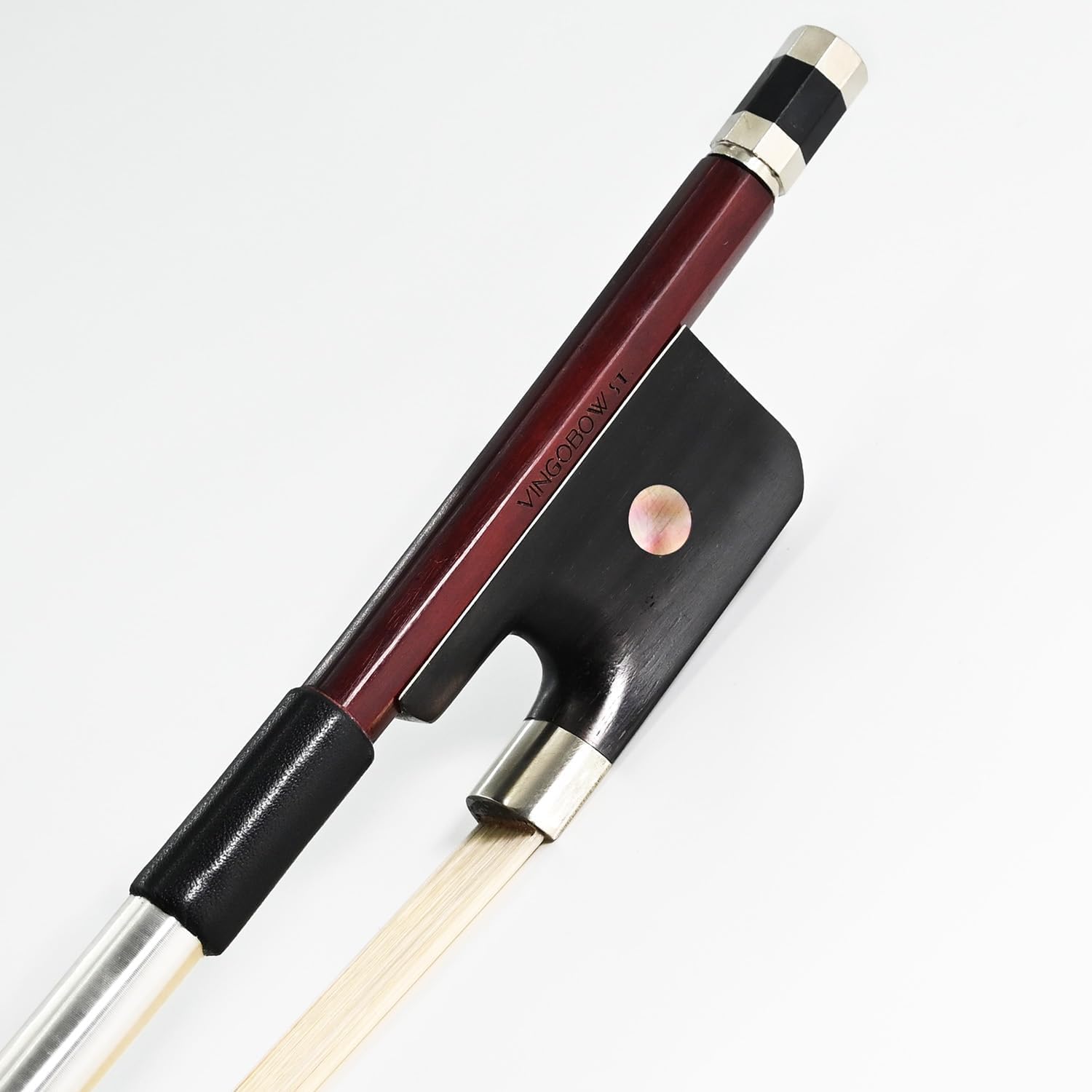 Brazilwood French Style Double Bass Bow 3/4 Size Well-Handmade Deep and Powerful Sound