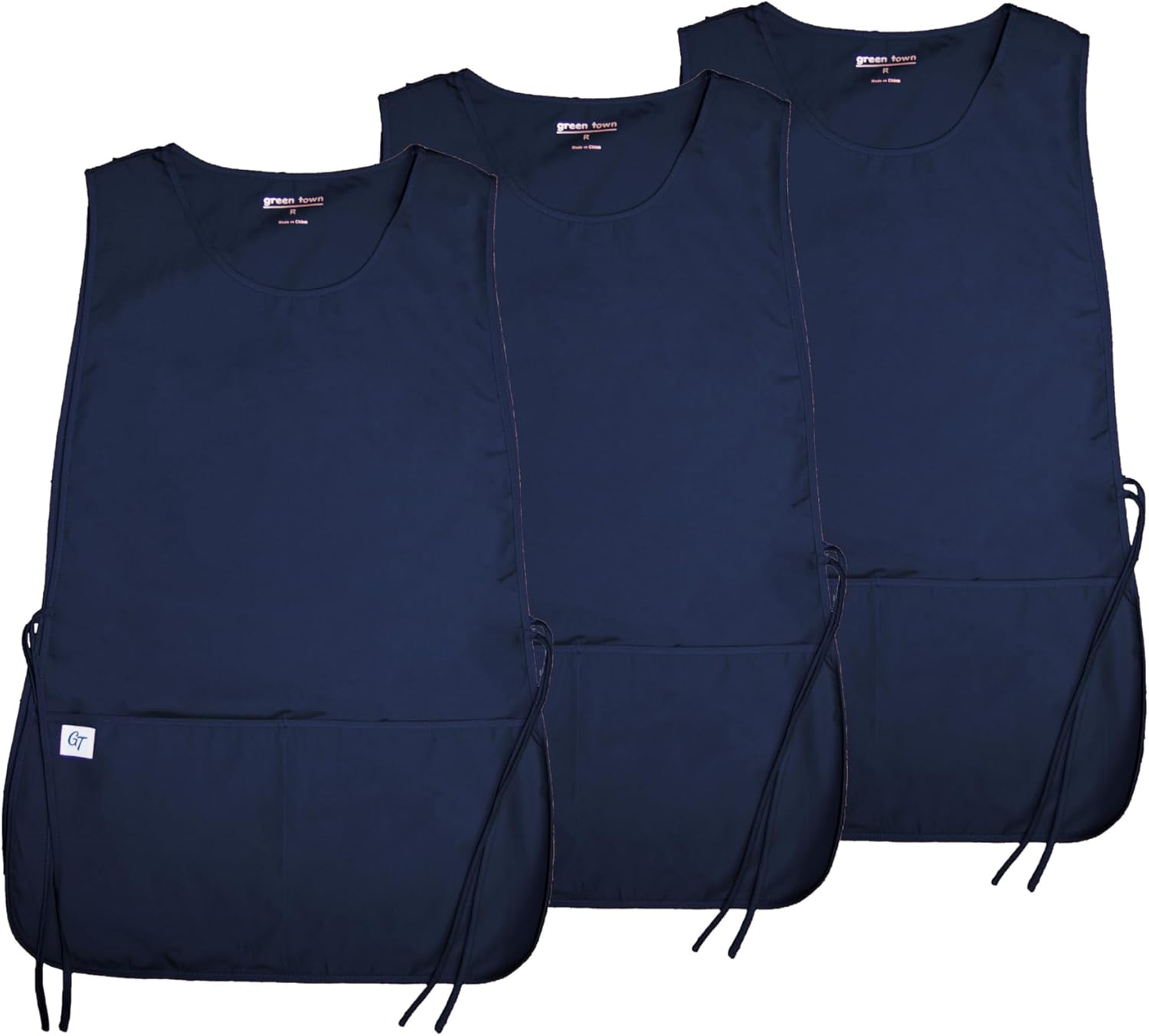 Green Town Scrubs - Unisex Universal Cobbler Apron, Durable Fabric, 2 Pockets, Adjustable, Unisex