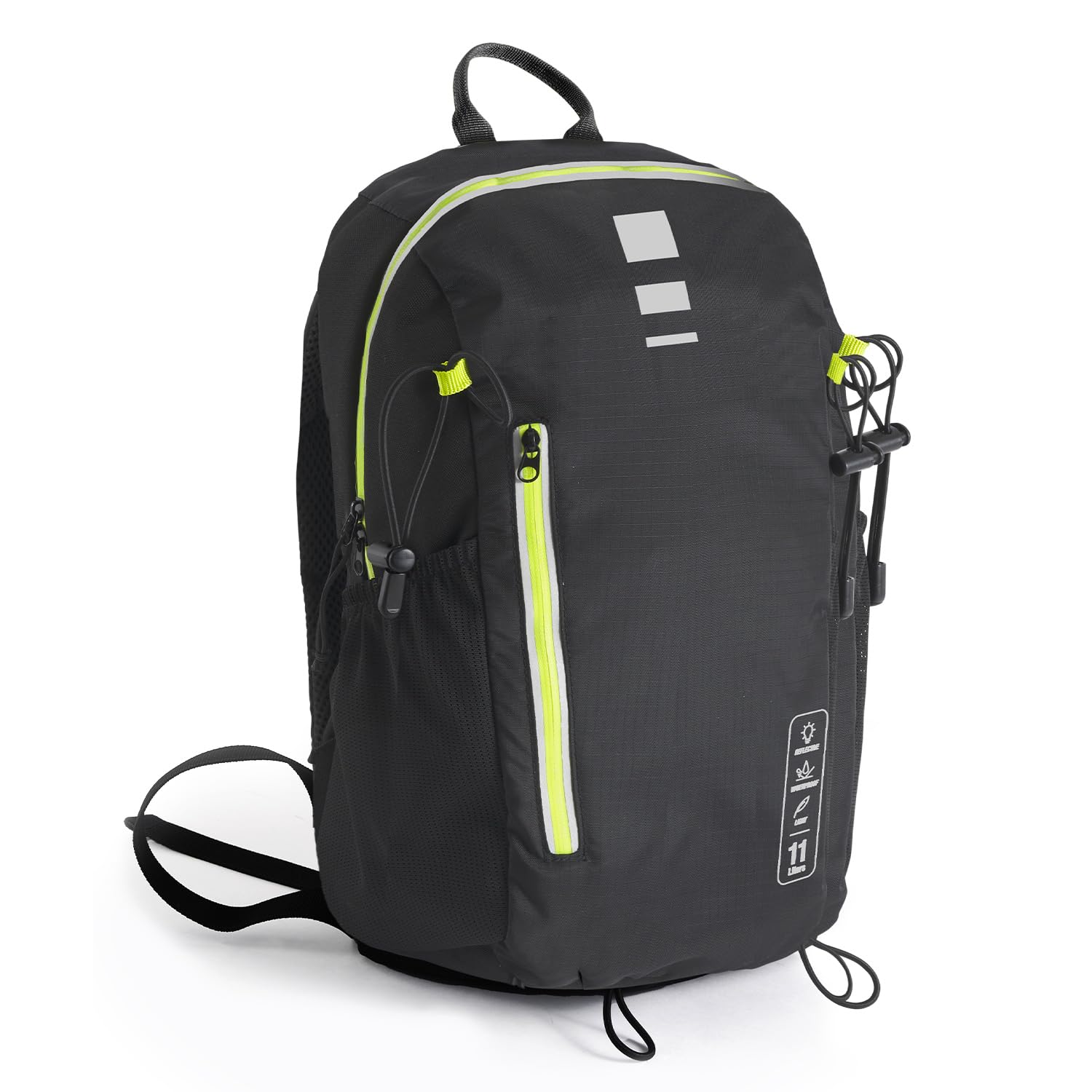 PERLETTI Zaino 10 Litri Impermeabile Trekking Montagna Super Leggero Capiente 39x22x12 cm