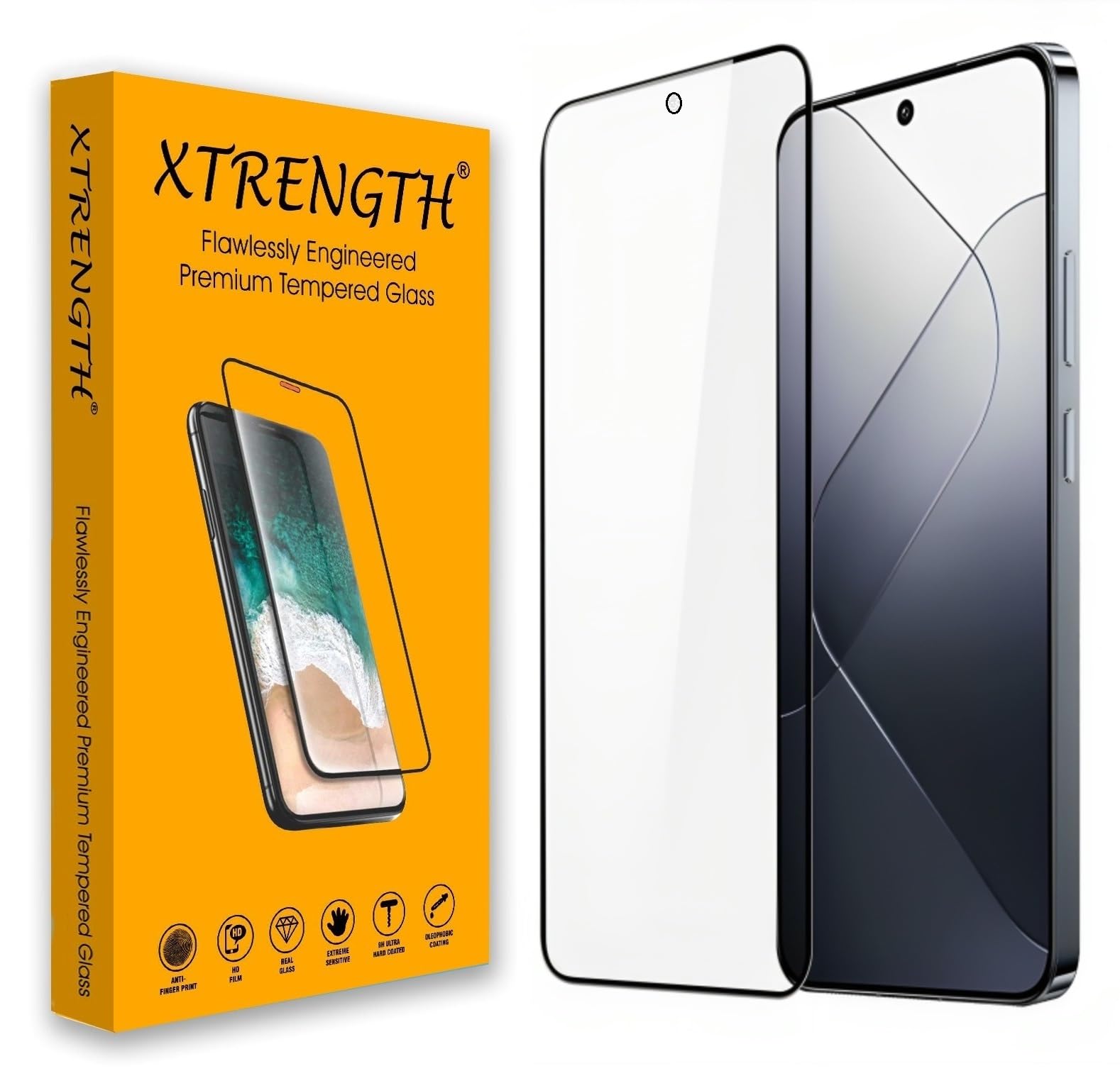 XTRENGTH Advanced HD+ Tempered Glass Screen Protector Designed for iQOO 12 5G - Edge to Edge Full Screen Coverage with Easy Installation Kit (Anti-Scratch) Compatible with Cellphone (B0CPFXTMGL) Amazon Price History, Amazon Price Tracker