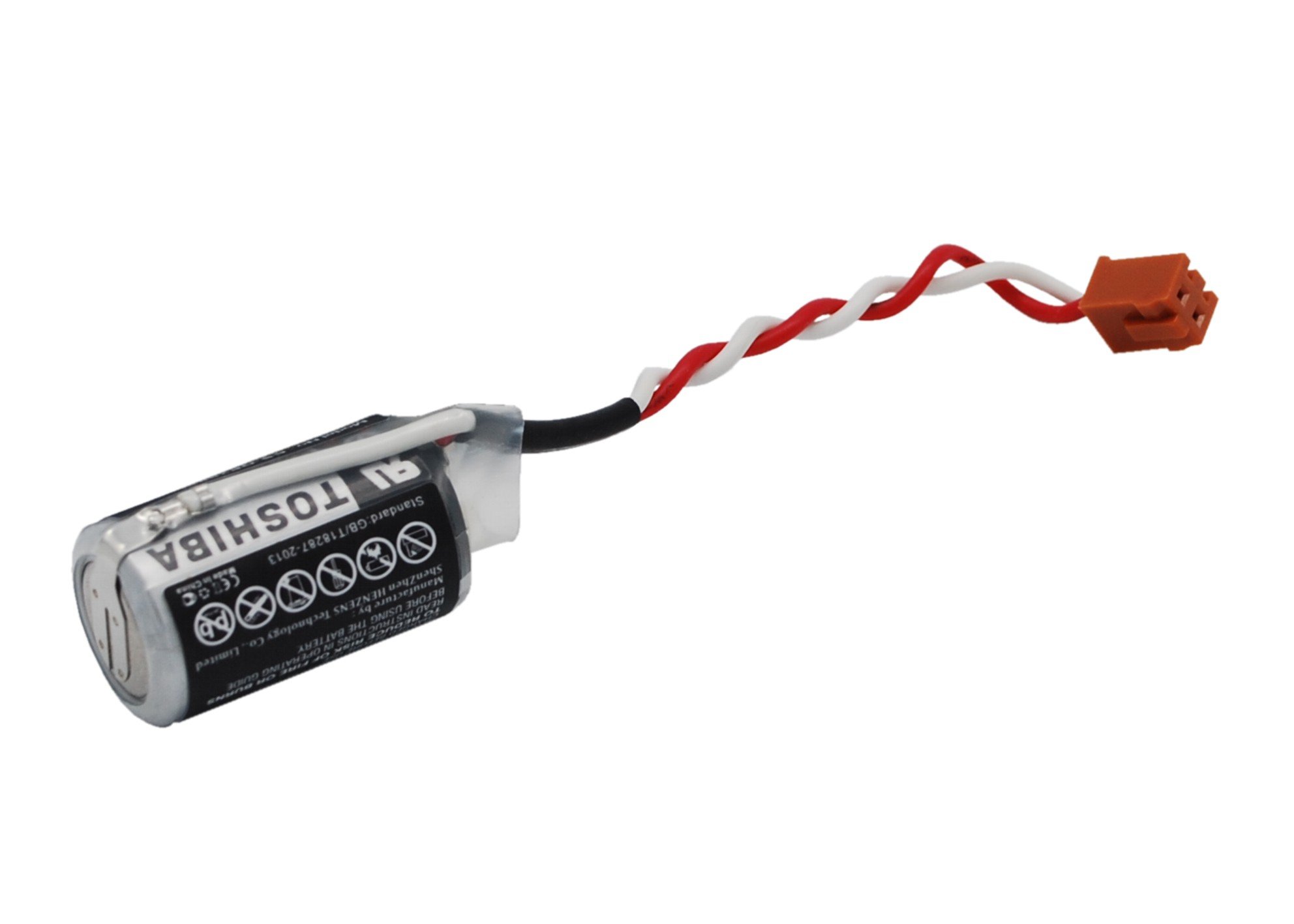 Batteria Di Ricambio CPM2A-BAT01 Compatibile Con Automazione Omron - Per CJ1, CPM2A, CQM1H, NS7, 3.6V