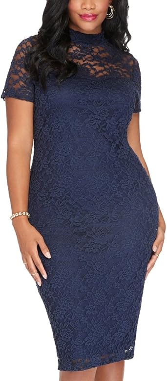 robe crayon dentelle