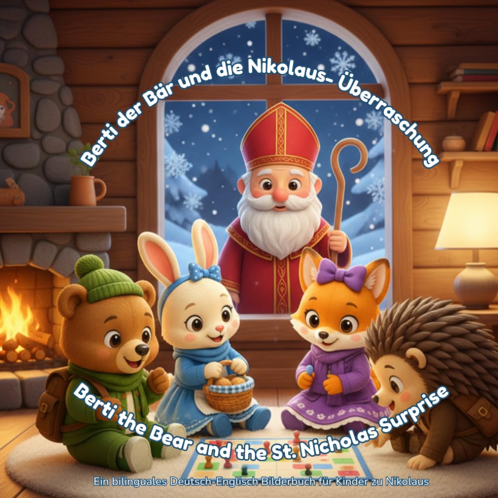 Berti der Bär und die Nikolaus-Überraschung/ Berti the Bear and the St. Nicholas Surprise: Ein bilinguales Deutsch-Englisch Bilderbuch für Kinder zu ... Traditions – Kleine Traditionen Series)