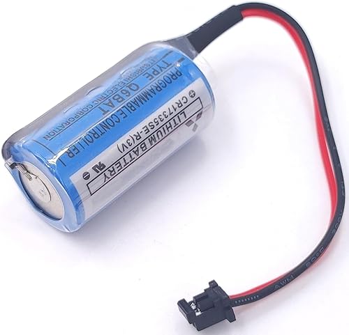 Miniatura 7 de Q6BAT CR17335SE-R 3V 1800mAh Batería de litio de repuesto para sistema Q25PRHCPU Q170HBATC QNS FANUC