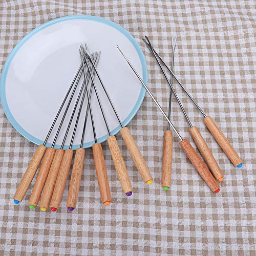 Keenso 12 -pcs Grill de Acero Inoxidable Kabob Utensil Utensil BBQ Spit