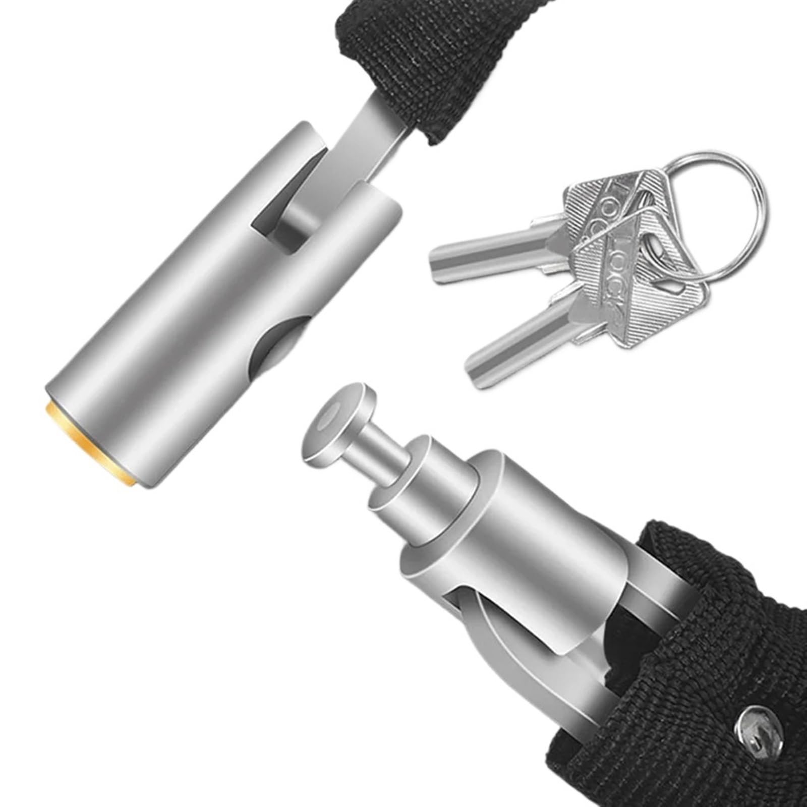 Antivol de vélo portable universel, antirouille, étanche, antivol, for vélo, scooter, outil de verrouillage, accessoires(125cm)