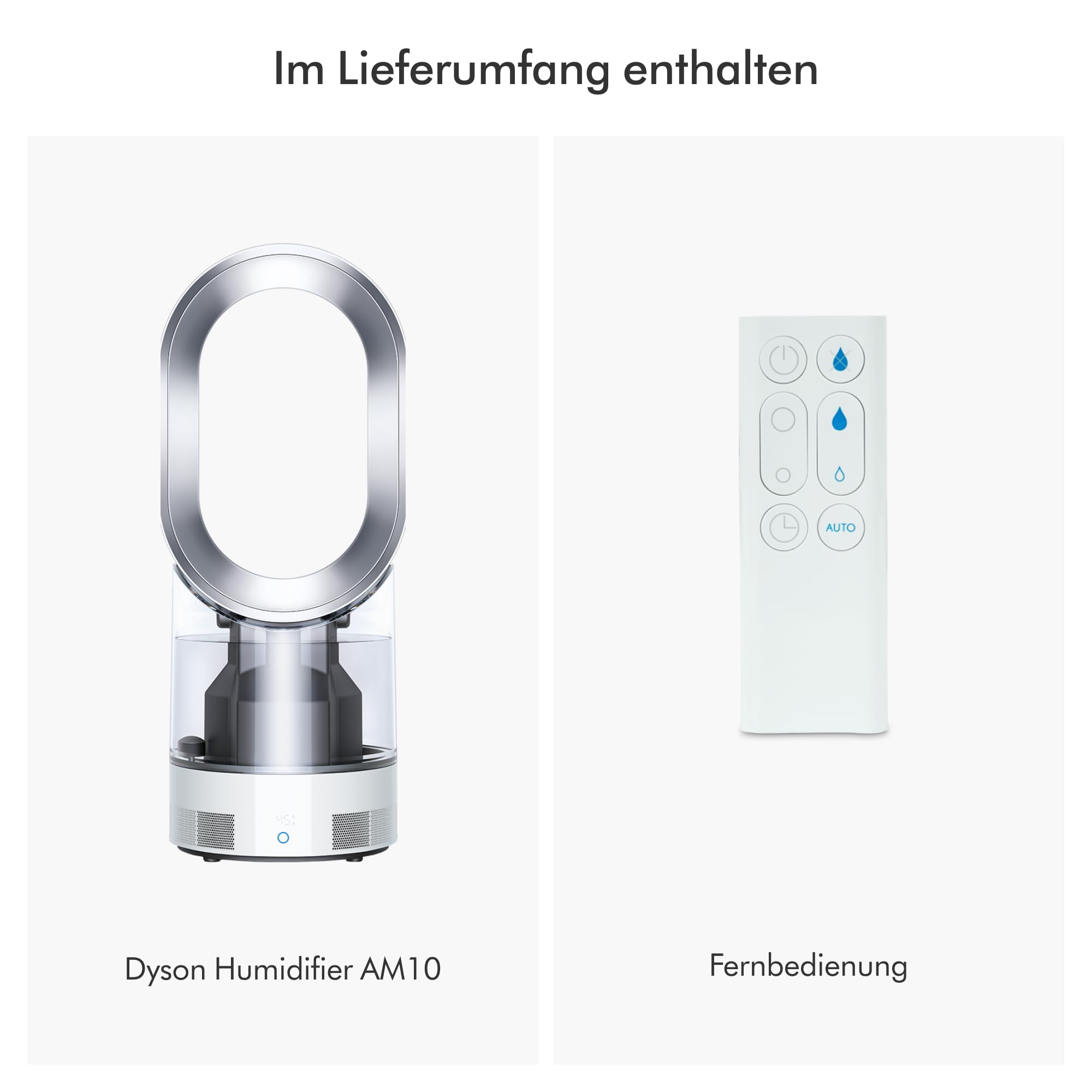 Dyson AM10 Humidifier and Fan, Ultra Fine Cold Air Humidification