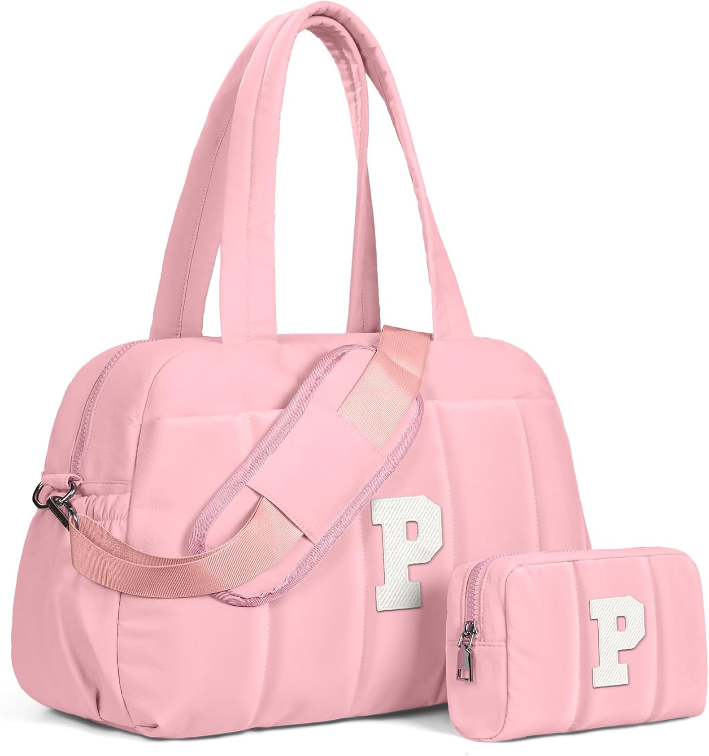 Duffle Bag for Travel, Weekender Bags for Women，Initial...