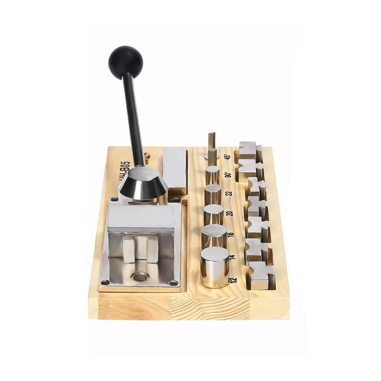Doblador de anillos, herramienta de formado para metal blando