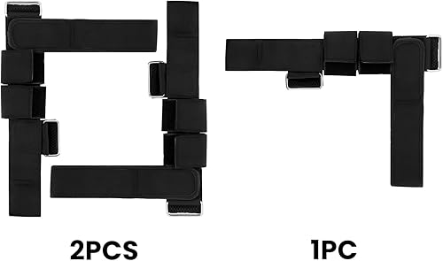 Miniatura 9 de Fijación de pie con mancuernas, correas de tobillo con mancuernas para levantamiento de pesas, entrenamientos de piernas en casa, pesas de tobillo