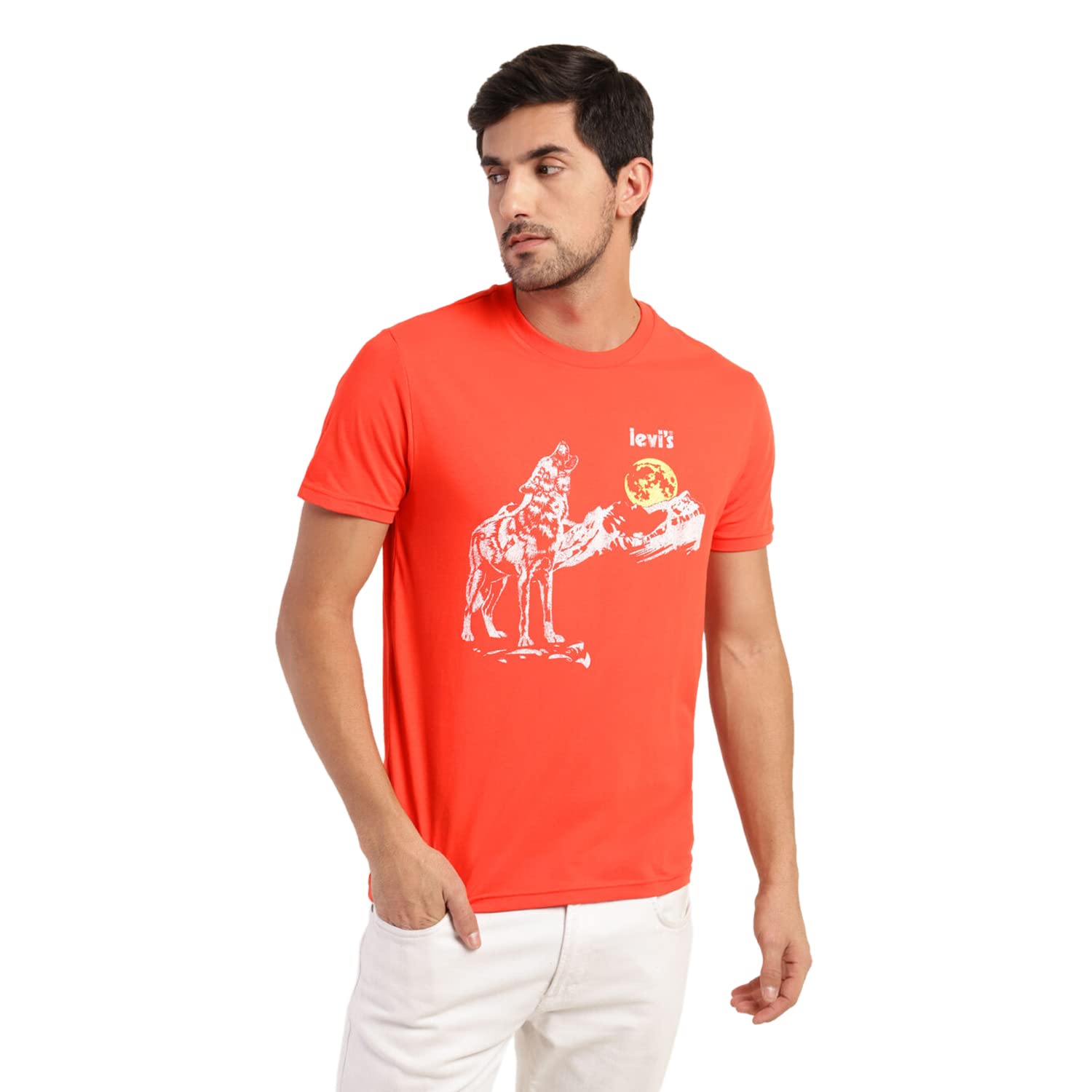 Levi's Men's Cotton Regular Fit Graphic T-Shirt