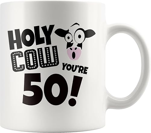Regalo de 50 cumpleaños, taza de 50 cumpleaños, regalo de 50 cumpleaños para él, regalo de 50 cumpleaños para ella, taza de café de 50 cumpleaños de