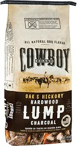 Cowboy 17208 Hardwood Lump Charcoal, 8 lb