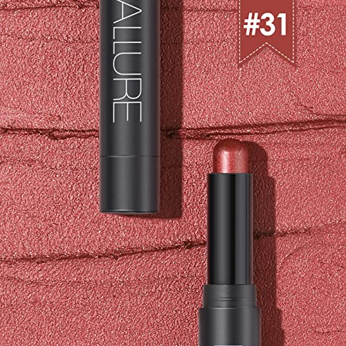 Focallure Shimmer And Matte Cream Eyeshadow Stick,Smooth Brilliant Eye Brightener Pencil,High Pigment Eye Highlighter Pen For Women,Long Lasting Waterproof Eye Shadow And Liners Makeup (Flame) #TOP15