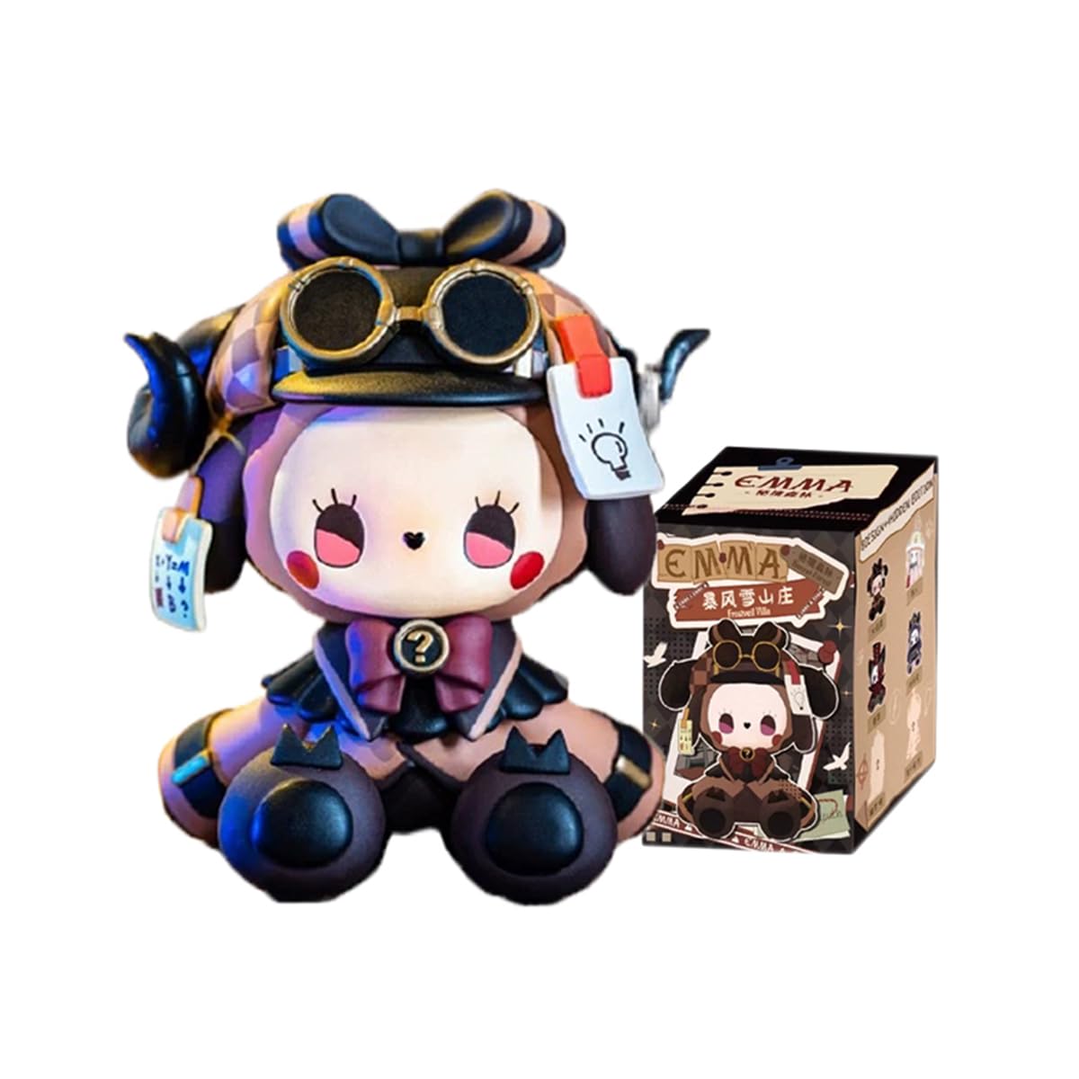 Emma Frostveil Villa Series Blind Box Action Figures Mystery Box Cute Random Toys Birthday Gift Christmas Collectible Toy for Desktop Ornaments, 1PC