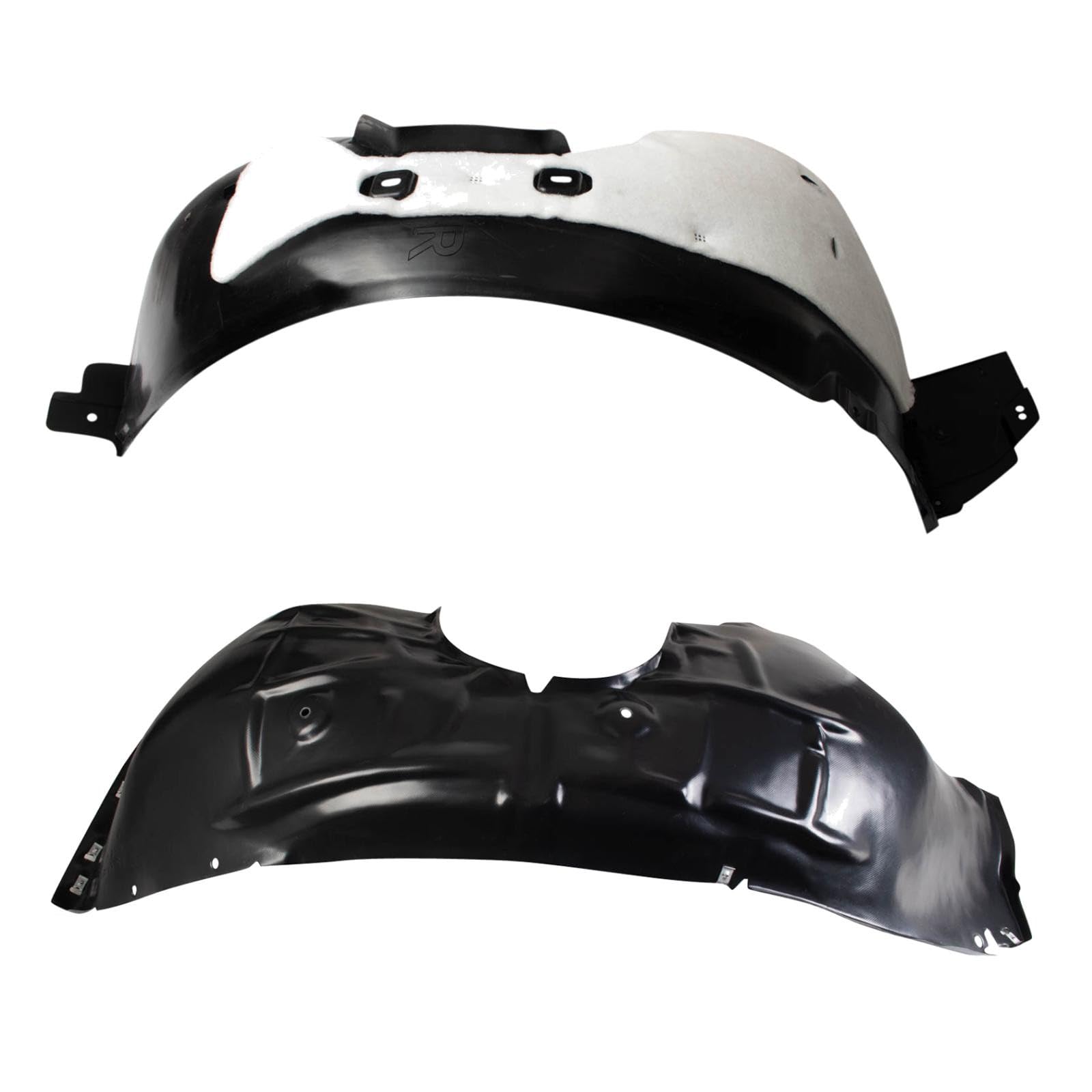 TRQ Front Inner Fender Liner Set | For 2016 Chevrolet Cruze GM1248269 GM1249226