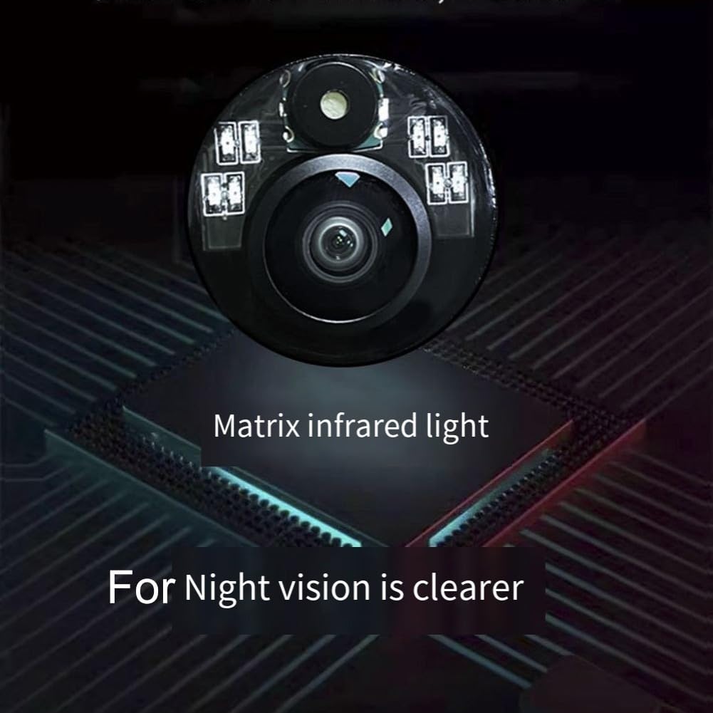 Fishfinder - Telecamera subacquea da pesca, grandangolare a 220°, visione notturna a infrarossi, impermeabile, con display da 4,3", per pesca su ghiaccio/lago/barca (50 m)
