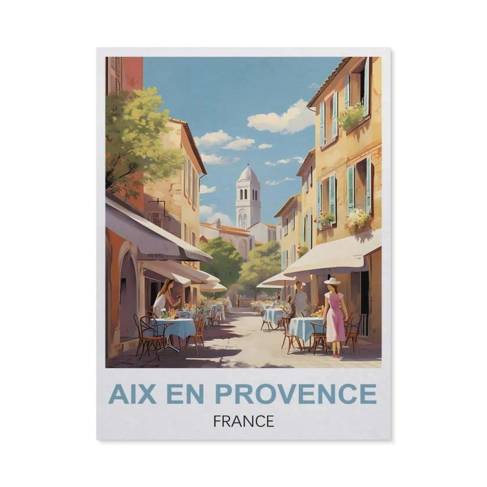 Metal Signs，Aix En Provence France(30x40cm）