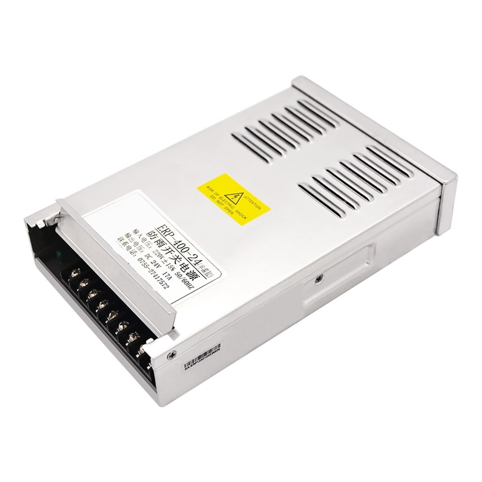 FCARUMIQP Erp-400-24 Silent Model 400W 24V 16.7A Switching Power Supply Driver Ip65 1Pcs