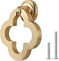 Vista 1 de MIWUMI Gold Cabinet Knobs, Zinc Alloy Cupboard Drawer Knobs With Screws for Dresser (8)