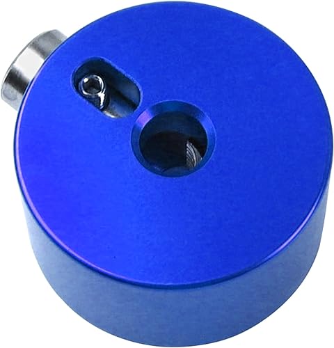 Vista 25 de Tuerca de aleación de aluminio compatible con piezas de instrumentos de percusión (dorado)