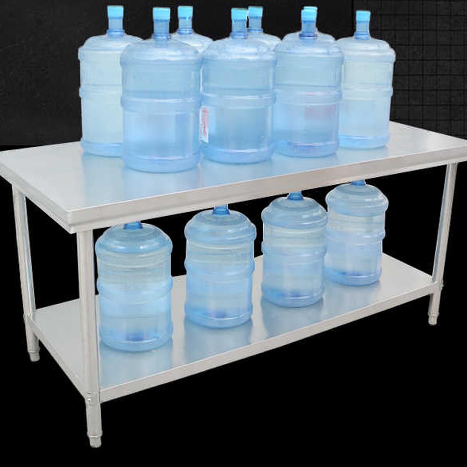 Tavoli da preparazione, Banco da lavoro for la preparazione degli alimenti(80 * 50 * 80cm/31.5 * 19.7 * 31.5in)