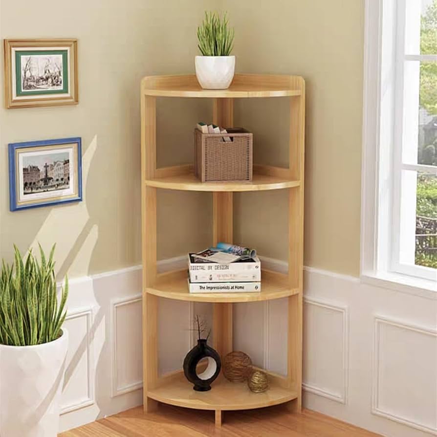 Amazon｜コーナーラック 棚 ラック ウォールシェルフ 収納ラック 3/4/5