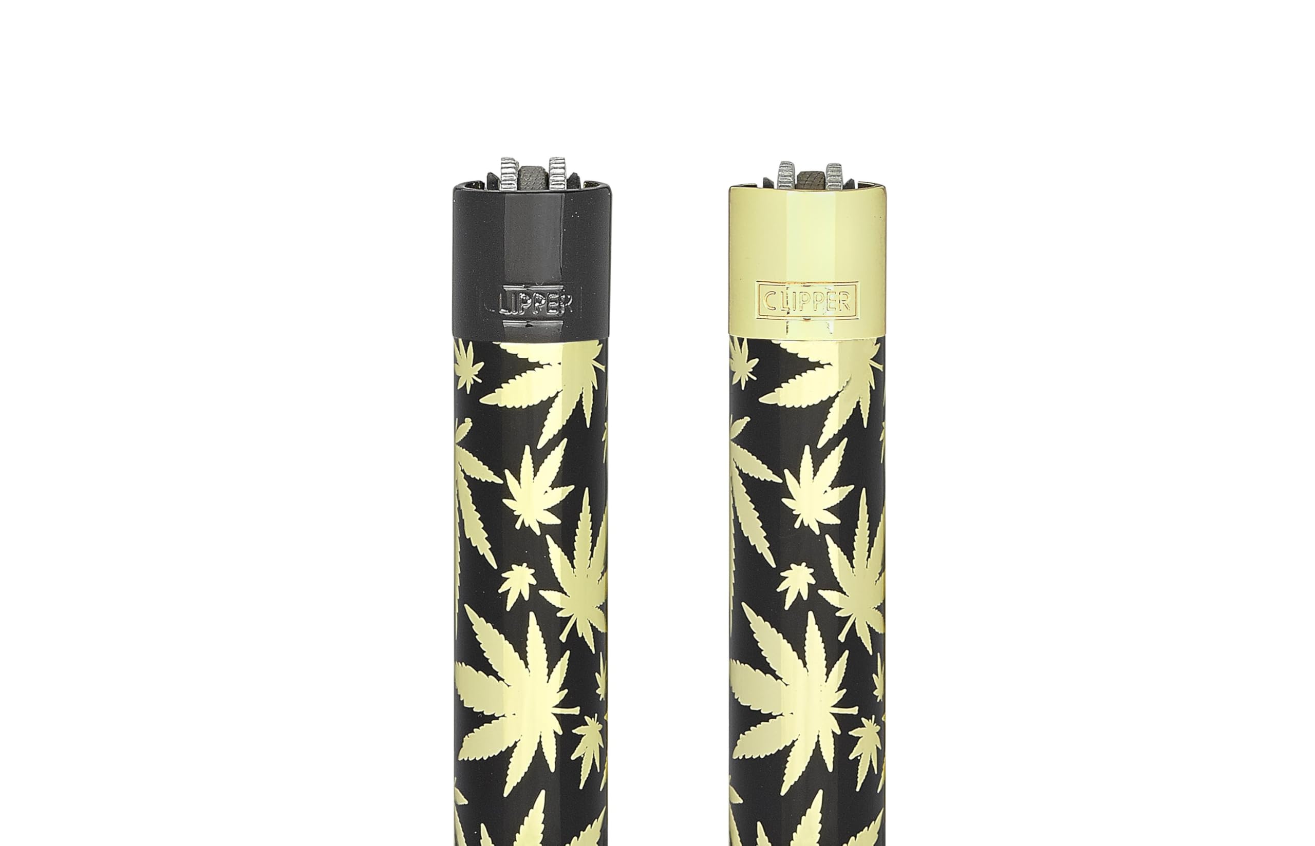 1 X Clipper LIMITED EDITION LIGHTERS LEAVES GOLD with Gift Box