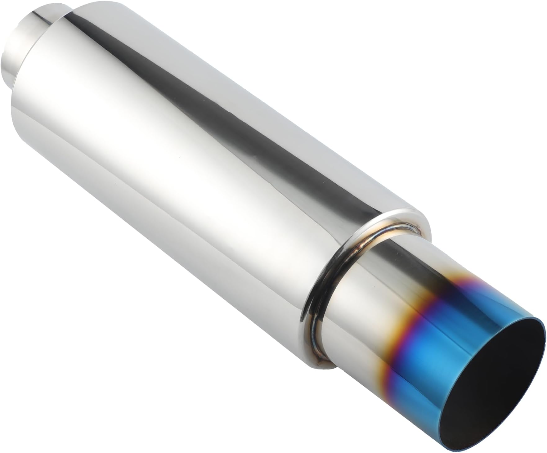 SINGARO Exhaust Muffler, Exhaust Tip, Stainless Steel