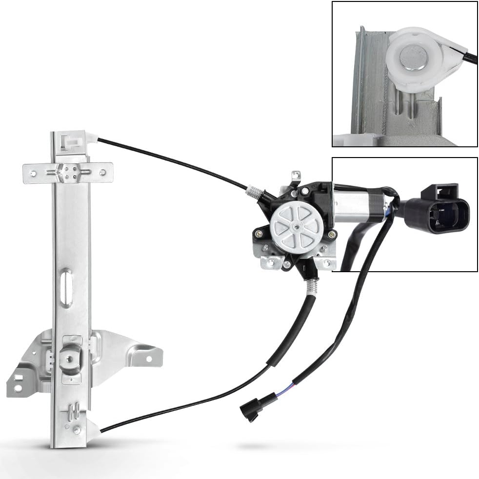 AKKON - for New Rear Passenger Right RH Side Power Window Regulator w/Motor for 00 01 02 03 04 05 Chevy Impala