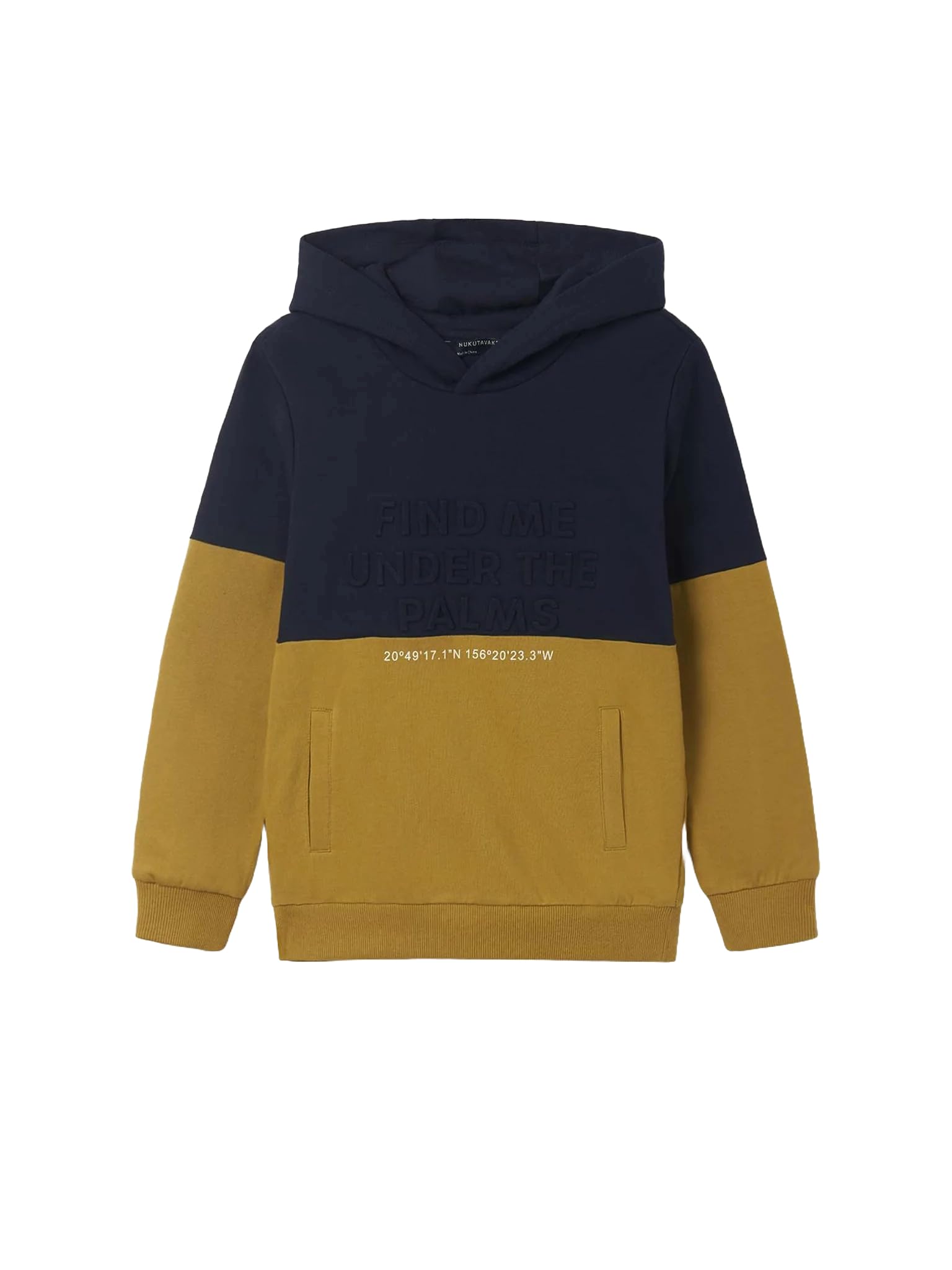 Generico Felpa Blu Scuro Bambini, Ragazzi e Ragazzo, Bambino, Pullover Design Moderno Embossed, Confortevole e Versatile per Autunno, Inverno, Primavera, 6442.