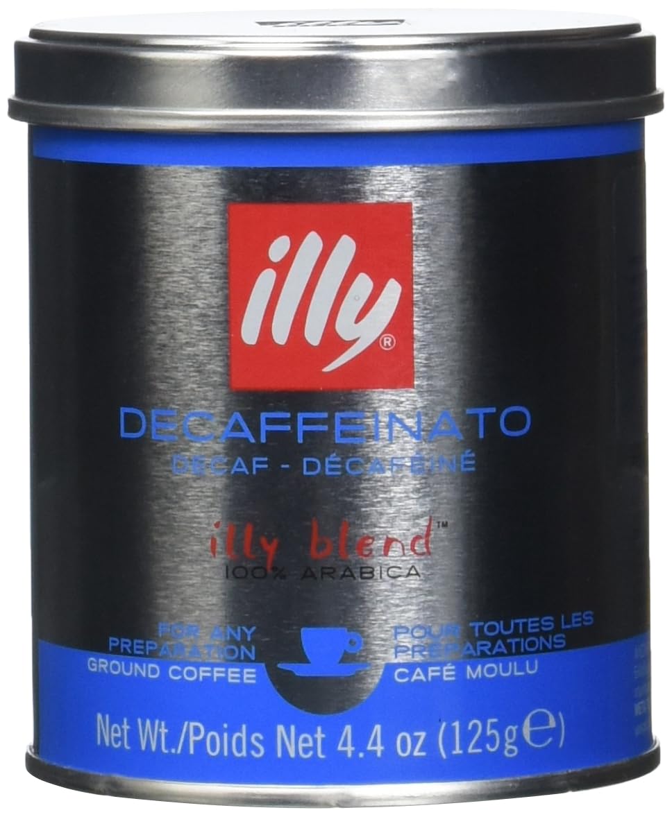 Illy Decaffeinated Ground Coffee, 125g Amazon.in Grocery & Gourmet Foods