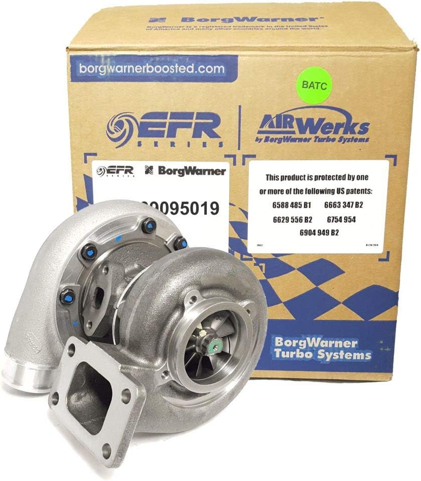 Borg Warner Turbo S252 S200 SX-E P/N: 12709095019 w/ T3 .63 A/R 3" VB (3.10" OD)