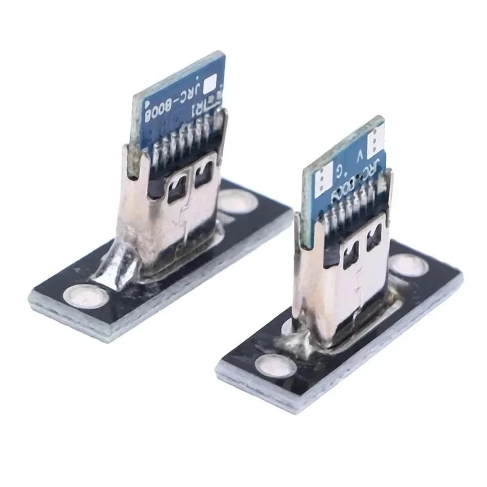 USB-C 3.1 Screw-Fix żeńskie gniazdo 2/4-pinowe złącze ładowania 5 szt. (2-pin-5 szt.)