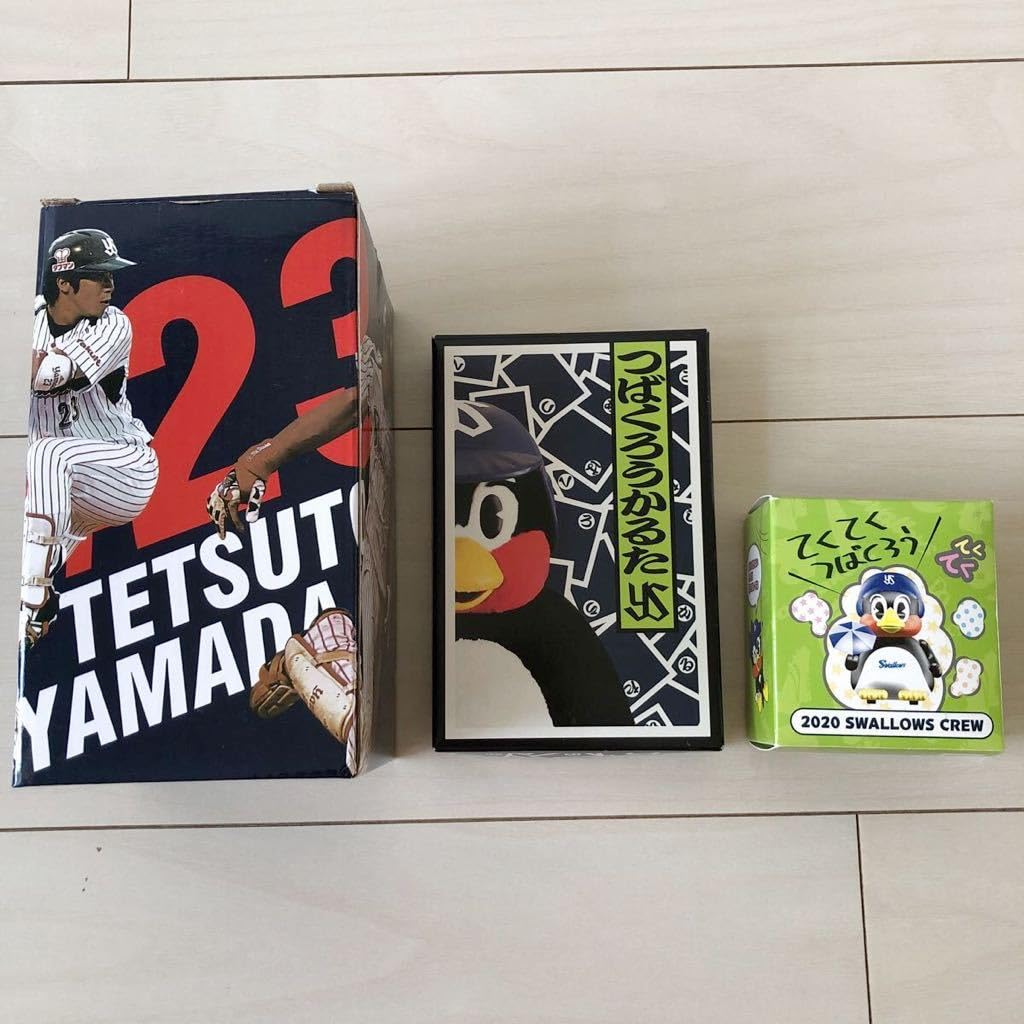 Amazon.co.jp: ヤクルトスワローズ 山田哲人 ボブルヘッド つば九郎
