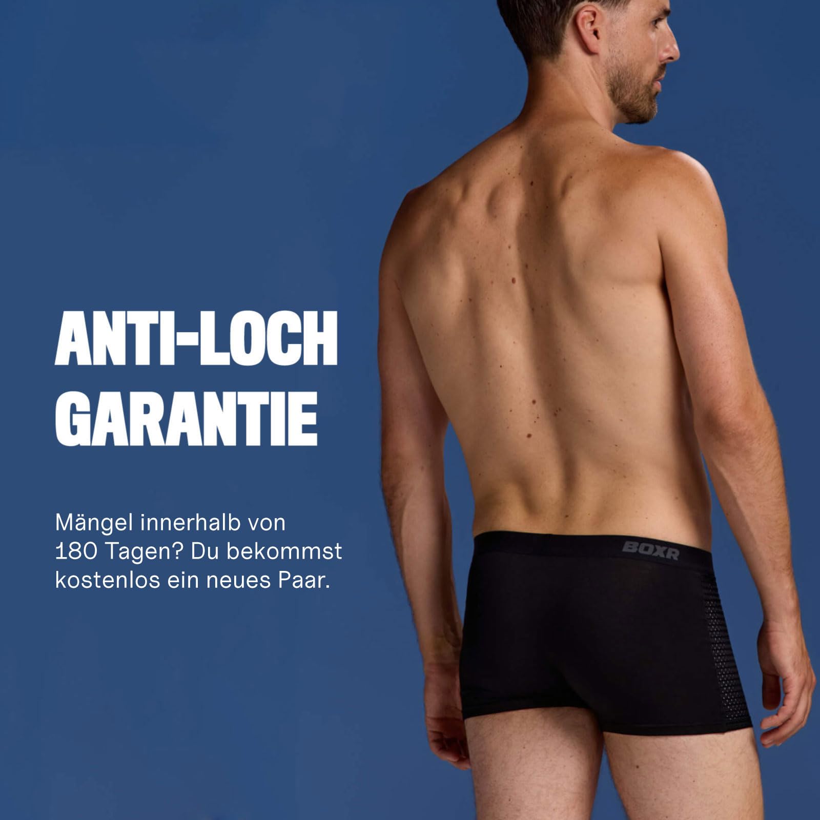 BOXR Underwear Bambus Boxershorts Herren 4er Pack Unterhosen Männer Ultra-Weich Atmungsaktiv Premium-Komfort Herren Unterwäsche