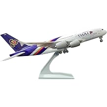 1/200 Scale Model Airplane Model Diecast Airplanes Thailand A380 Display Airplane for Office/Home Decor Resin Plane Model of 12 inch