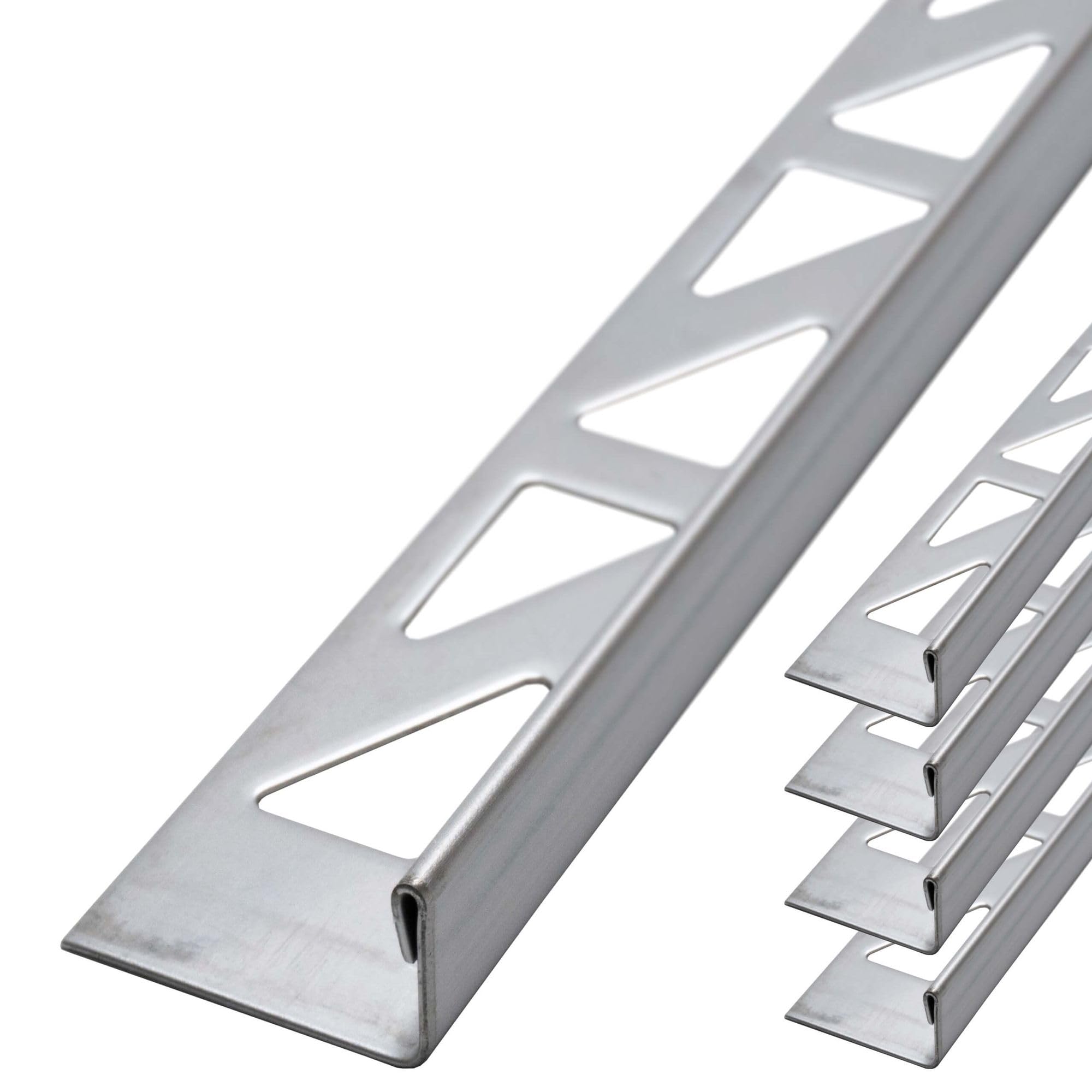 Dalsys Fliesenschiene Edelstahl L-Profil 2,5m x 12,5mm