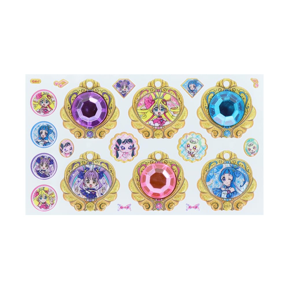プリキュア　ベビーアクリルチャーム　11点セット Amazon | サンスター文具 ジュエリーチャームセット キミとアイドル
