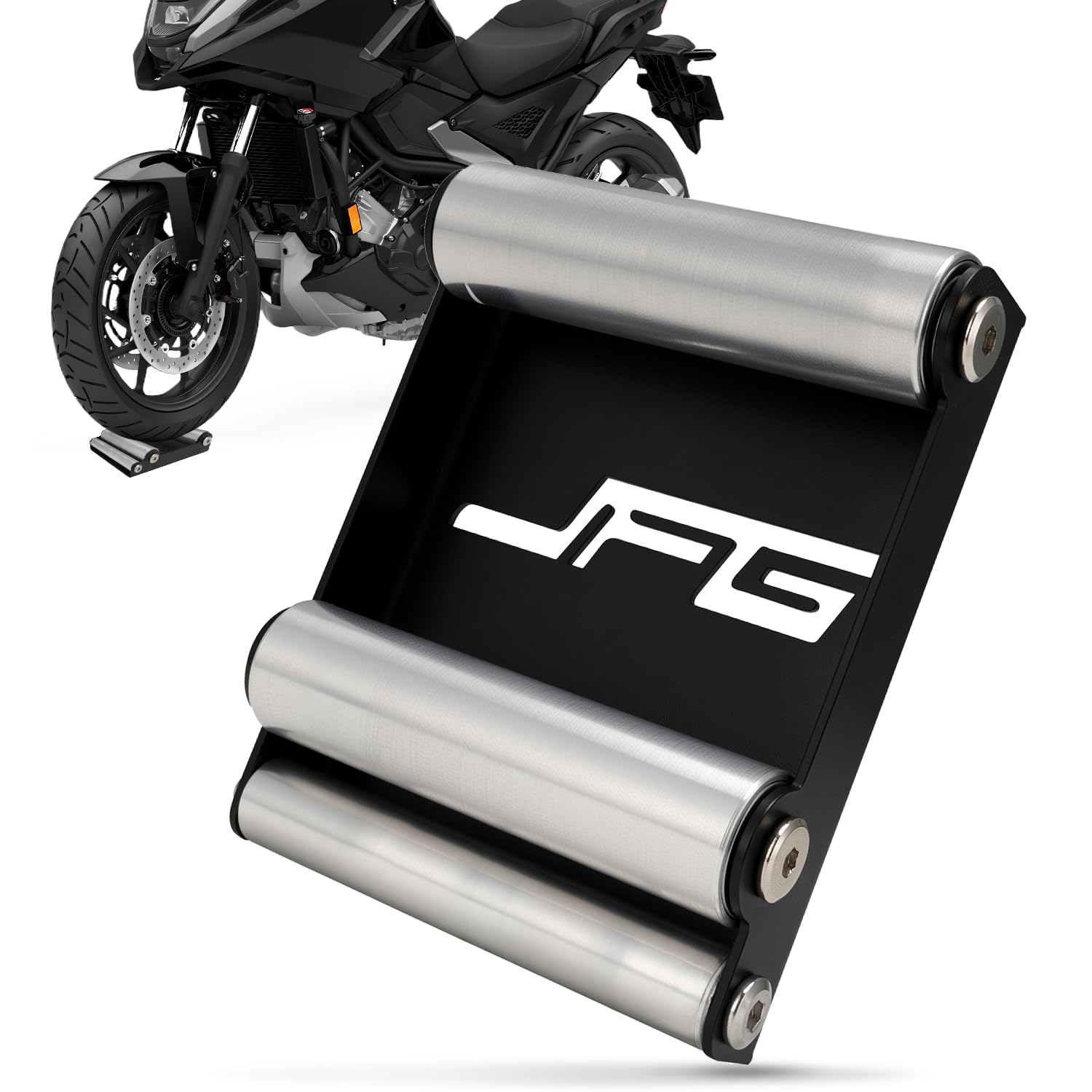 Support de Roue de Moto pour Lubrification Chaîne et Groller - 7