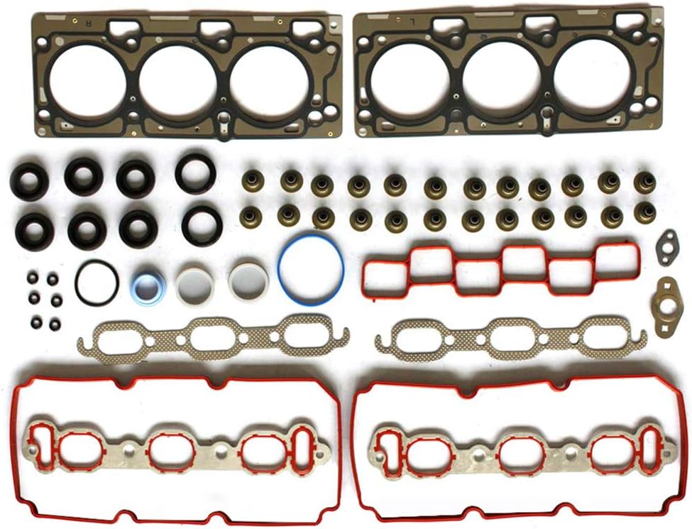 HS26368PT,HS54372A Engine Cylinder Head Gasket Sets Replacement for Chrysler for Pacifica Base 4.0L Sport Utility 2007 for Dodge for Nitro Shock 4.0L Sport Utility 2010-2011
