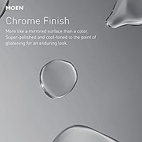 Vista 5 de Moen Engage Chrome Magnetix 2 en 1 Combo de ducha de lluvia con rociador de ducha de mano desmontable, con sistema de acoplamiento magnético, 26009