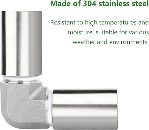 Miniatura 387 de TAISHER 2 accesorios de tubería de acero inoxidable, 1/2 "NPT x 1/2" NPT macho roscado, tubo fundido de pezón de 6 pulgadas de longitud 1.969 in