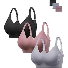 HBselect Jelly Bras for Women Seamless Comfy Push Up Wireless Tshirt Bras